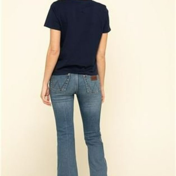Wrangler Womens Retro Five Pocket High Rise Trouser Jean 27Wx32L - Picture 2 of 3